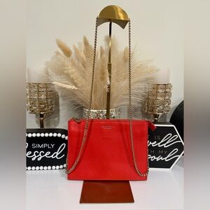 Furla Vibrant Red Crossbody Bag